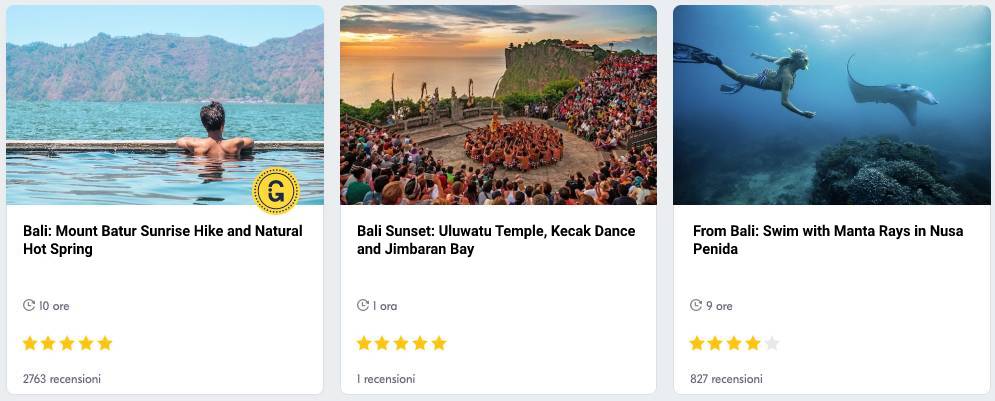 Tourist Guide Bali